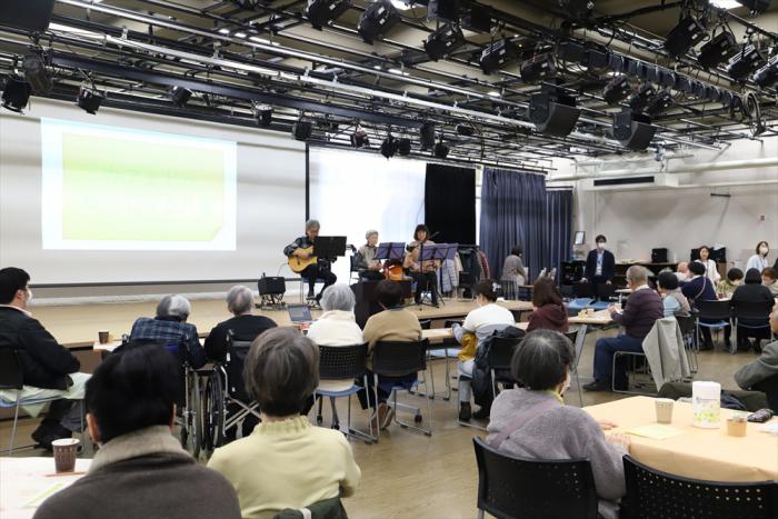 ミニ演奏会の様子