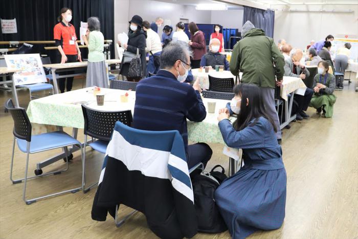 カフェタイムの様子