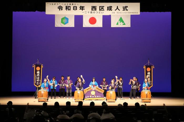 福井ばやしの様子