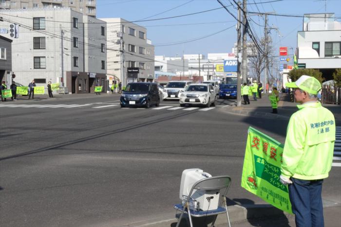 街頭啓発の様子1
