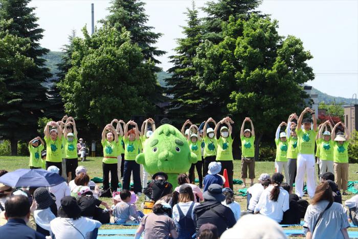 体操の様子