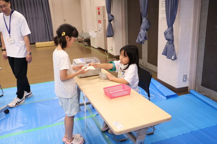投票所運営の様子