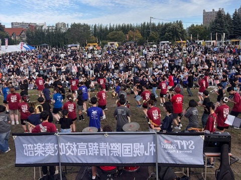 札幌国際情報高校SITBandOB/OGによるダンプレ演奏