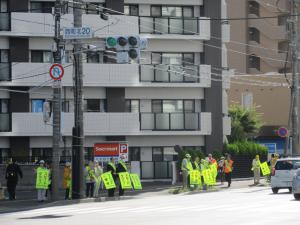街頭啓発の様子2