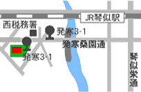 大空公園コースの地図