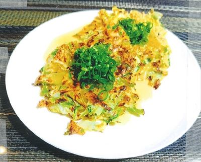 バレずに美味!和風mushroomsお好み焼き