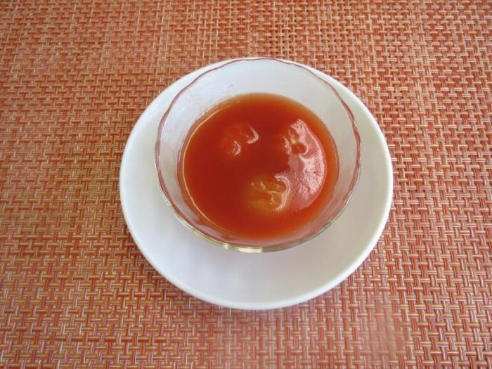 ミニトマトのゼリーの写真