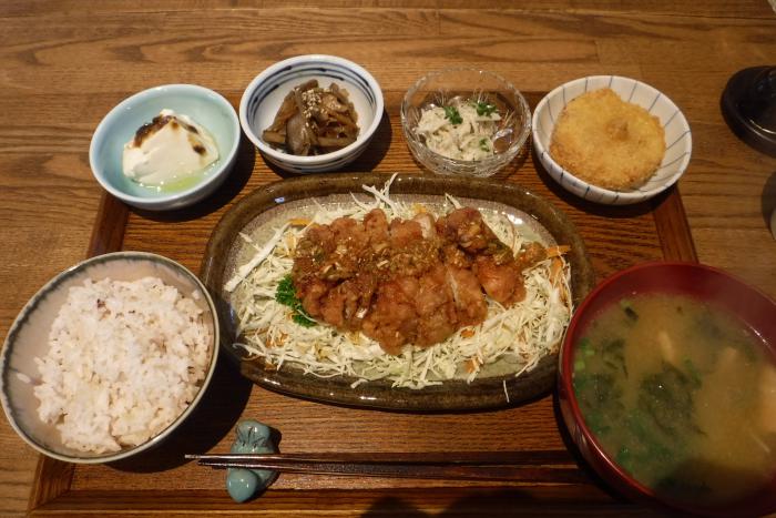 写真：「野の」で提供している定食