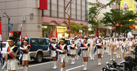 写真：夏季啓発パレード