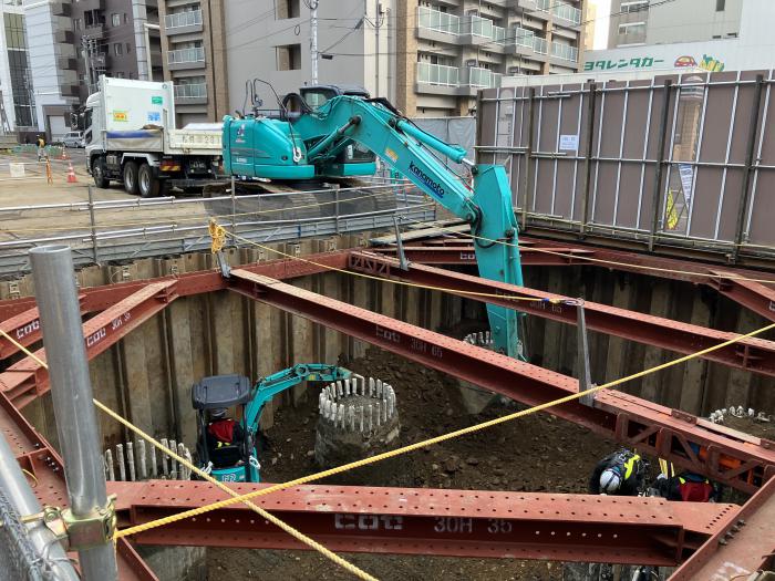 2023年11月車両基地工区