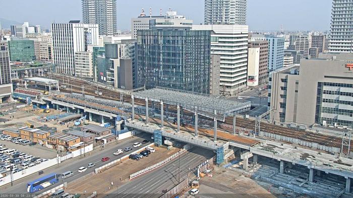 【札幌駅近辺】施工状況(令和8年(2026年)3月)