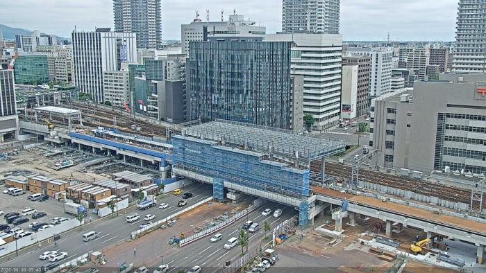 【札幌駅近辺】施工状況(令和8年(2026年)6月)