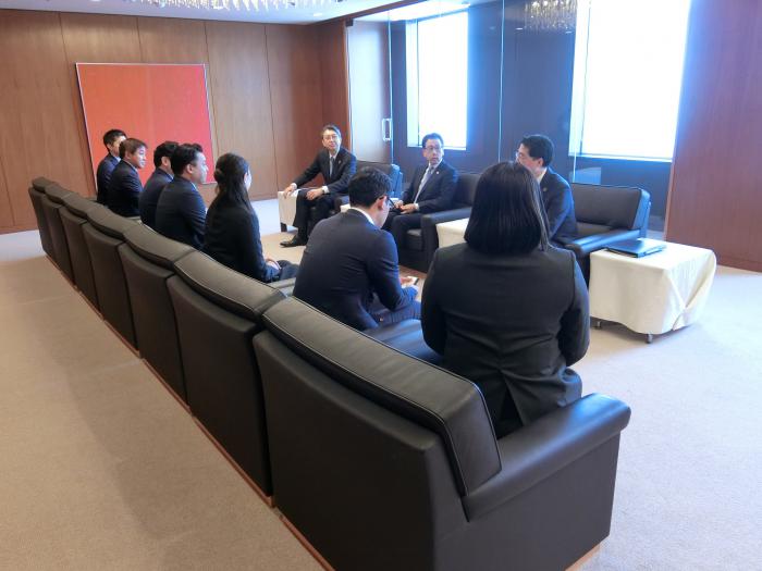 懇談の写真1