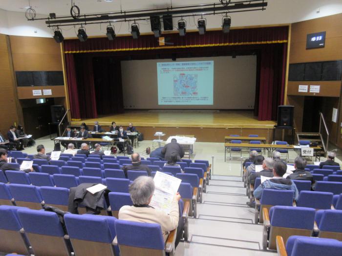 清田区民センター区民説明会（当日写真）