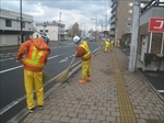 通学路清掃（北海道ロードサービス）