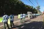 交通安全運動豊平区（札幌日信電子）