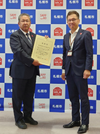 R6局長表彰式_荒井建設（株）札幌支店