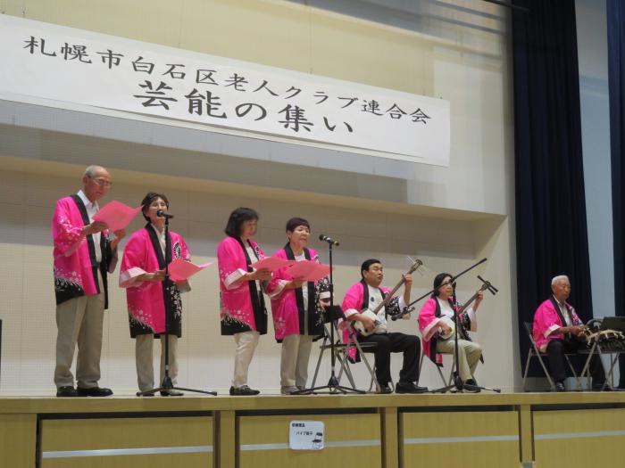民謡の様子