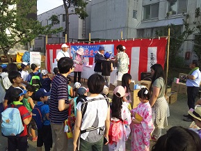 下白石東町内会のイベントの様子