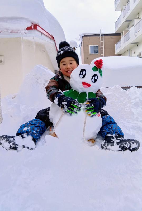 アサヒビール賞1（雪だるまフォト部門　個人の部）