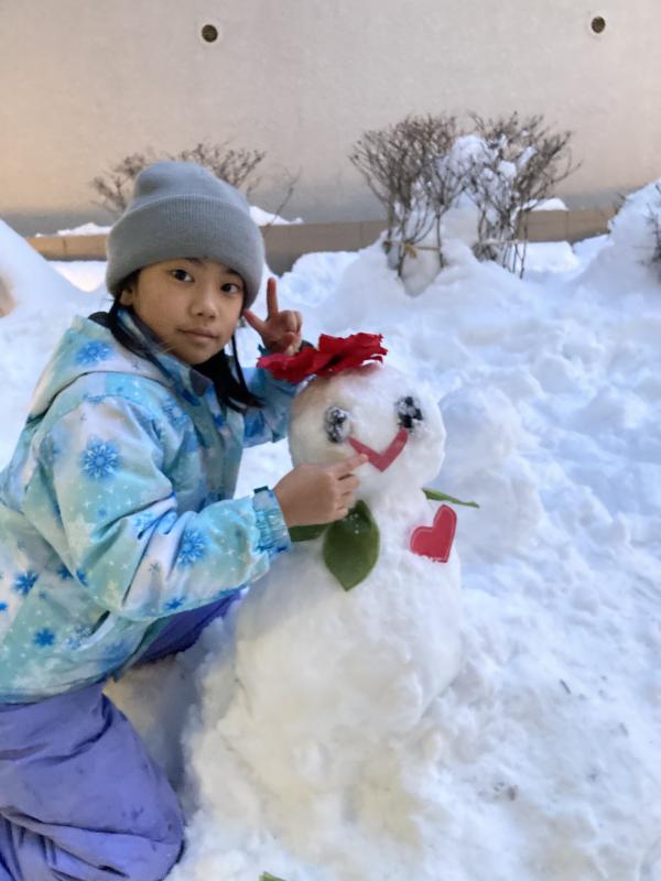 アサヒビール賞3（雪だるまフォト部門　個人の部）