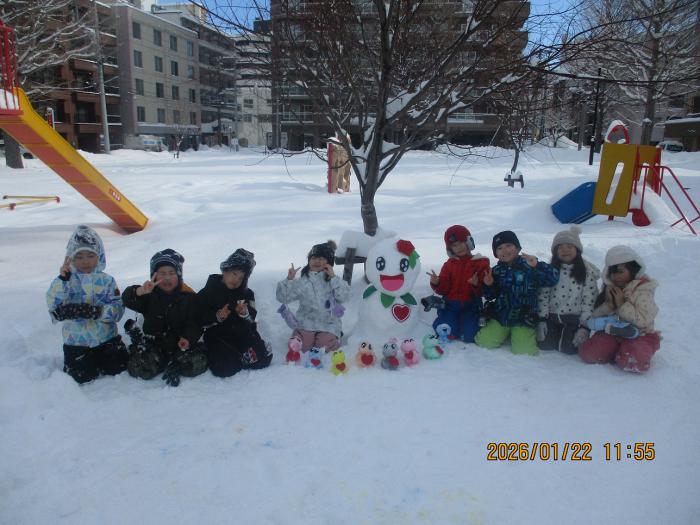 しろっぴー賞（雪だるまフォト部門　団体の部）