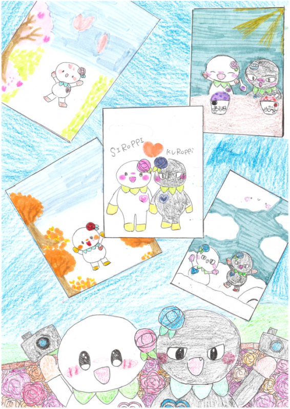 しろっぴー賞（イラスト部門　小学生の部）