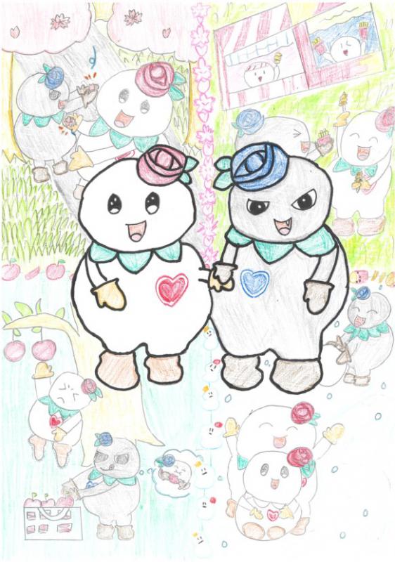 入賞（イラスト部門小学生の部）