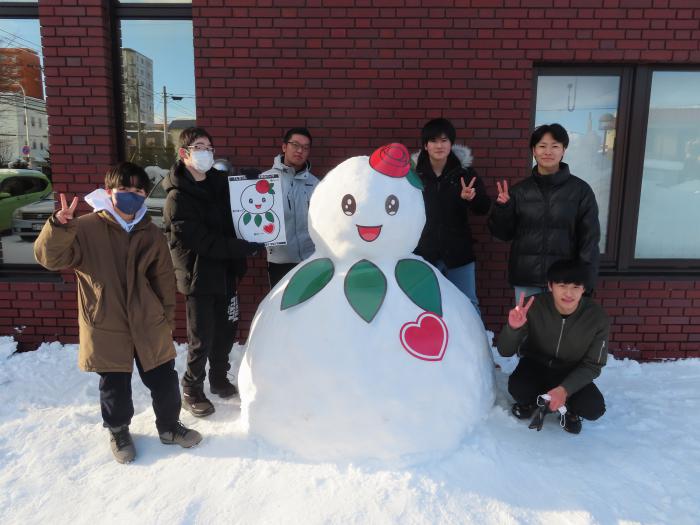 雪だるまフォト部門団体の部（ファミリーマート賞2）