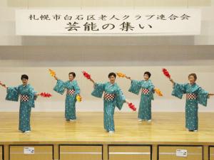 菊水南町やよい会による新舞踊2