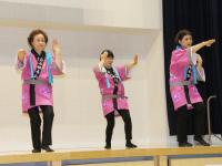 白石福寿会による歌謡舞踊