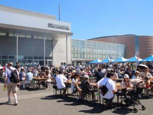 屋外会場の様子