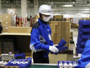 アサヒビール(株)北海道工場での就労体験2