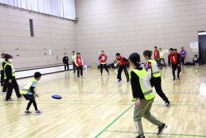 ドッヂビーゲームの様子