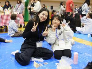 おやつ時間の様子