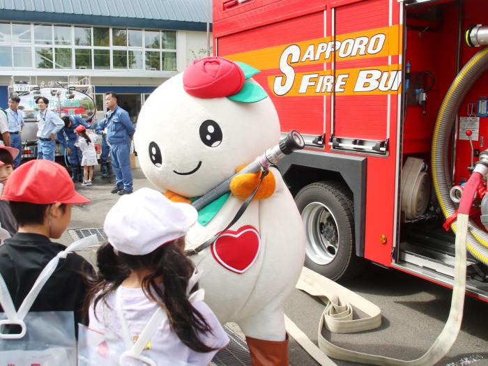 しろっぴー登場