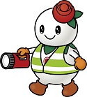 イラスト：しろっぴー防犯活動・カラー陰影あり34