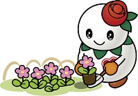 イラスト：しろっぴー花壇造成・カラー陰影あり37