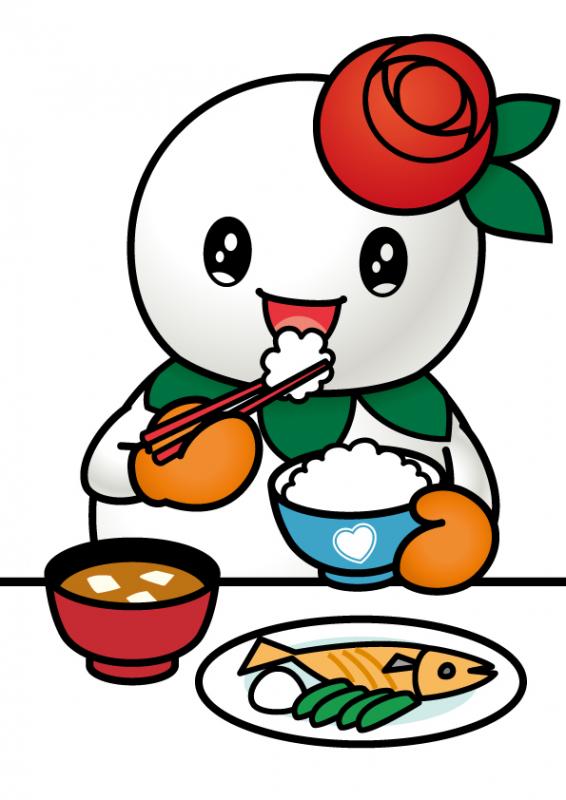 イラスト：しろっぴーお食事・カラー陰影あり39