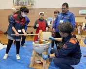 R6厚別西少年消防クラブもちつき1