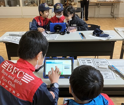 しなのBFC地図の情報整理作業中