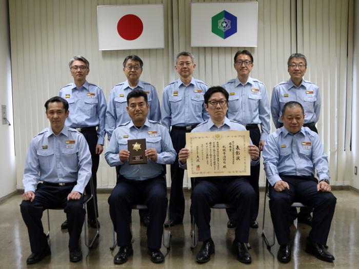 表彰写真