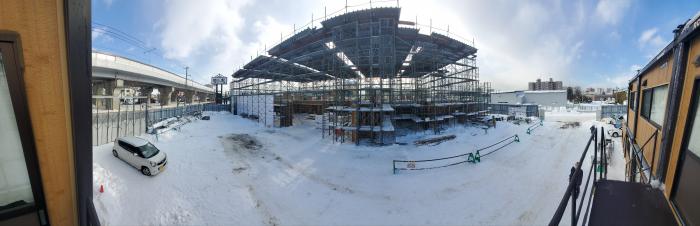 工事風景1月16日