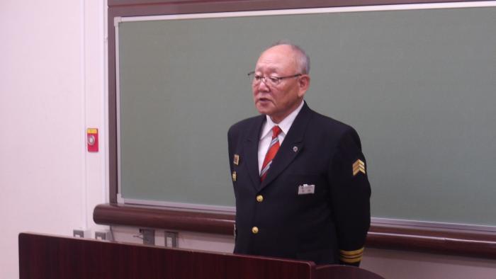 団長訓示