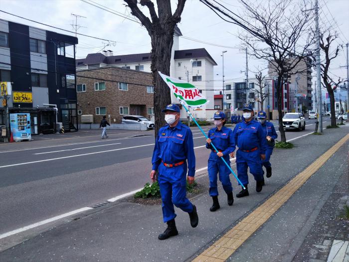 警戒パトロール