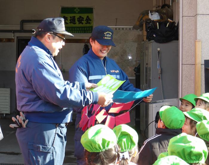 「いつもありがとう！」という大きな声でのメッセージとともに、素敵なプレゼントをいただきました