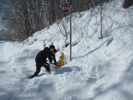 消火栓除雪の画像1