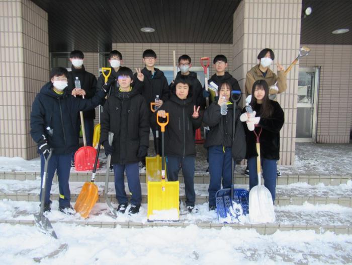 平岡高校ボランティア部の写真