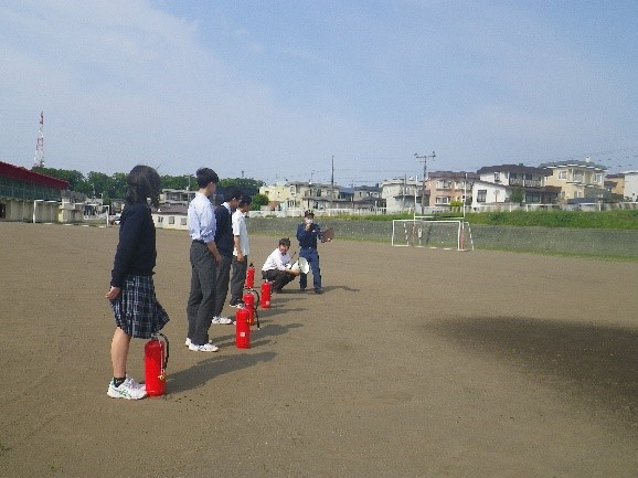消火訓練の写真1