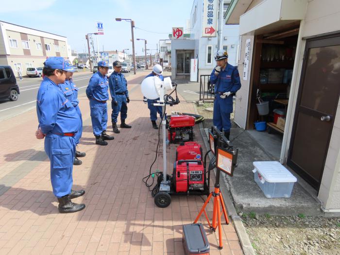 機械器具特別点検の模様2